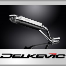 HONDA NX650 DOMINATOR 1995-2002 Echappement Silencieux 320mm Tri-Ovale Inox