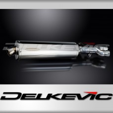 HONDA NT400 BROS NT650HAWK 1988-1992 Echappement Silencieux 450mm Ovale Inox