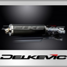 HONDA NT400 BROS NT650HAWK 88-92 Echappement Silencieux 450mm Ovale Carbone