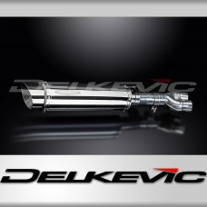 HONDA NT400 BROS NT650 HAWK 1988-1992 Echappement Silencieux 350mm Rond Inox