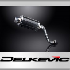 HONDA CRF250L 2017-2019 Echappement Silencieux 225mm Ovale Carbone PISTE