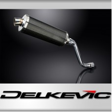 HONDA CRF250L 2017-2019 Echappement Silencieux 350mm Ovale Carbone