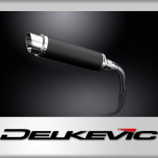 Honda MSX125 Grom 2013-2015 Echappement KIT-Silencieux 350mm Rond Carbone