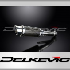 HONDA GB500TT GB500F 1985-1987 Echappement Silencieux 200mm Rond Carbone PISTE