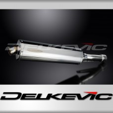 HONDA GB500F GB500TT 1985-1987 Echappement Silencieux 450mm Ovale Inox