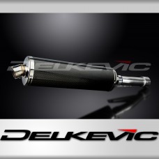 HONDA GB500F GB500TT 1985-1987 Echappement Silencieux 450mm Ovale Carbone