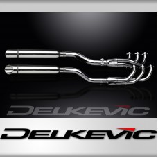 Honda GL1500C F6C Valkyrie 1996-2003 Echappement Silencieux 410mm Coupe Oblique