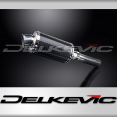 HONDA CBF500 2004-2008 Echappement Silencieux 225mm Ovale Carbone PISTE 