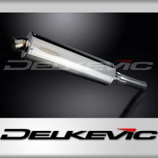 HONDA CBF500 2004-2008 Echappement Silencieux 450mm Ovale Inox