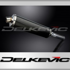 HONDA CBF500 2004-2008 Echappement Silencieux 450mm Ovale Carbone