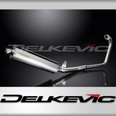 HONDA CBF250 2004-2012 Echappement Complet Silencieux 450mm Ovale Inox