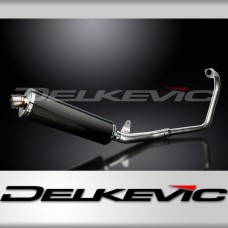 HONDA CBF250 2004-2012 Echappement Complet Silencieux 450 Ovale Carbone