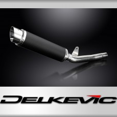 Honda CBF250 2004-2012 Echappement KIT-Silencieux 350mm Rond Carbone