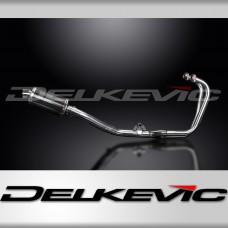 HONDA CBF500-A-ABS 2004-2008 Echappement 2-1 Complet 225mm Ovale Carbone PISTE