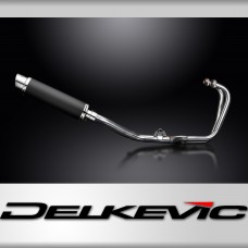 HONDA CBF500-A-ABS 2004-08 Echappement Complet 350mm rond Carbone silencieux