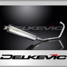 HONDA CBF125 2008-2015 Echappement Complet Silencieux 450 Ovale Inox