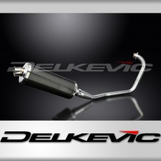 HONDA CBF125 2008-2015 Echappement Complet Silencieux 350 Ovale Carbone