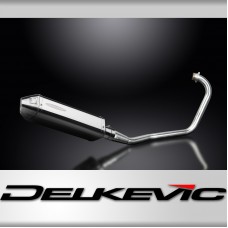 HONDA CBF125 2008-2015 Echappement Complet Silencieux 320mm Tri-Ovale Inox