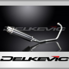 HONDA CBF125 2008-2015 Echappement Complet Silencieux 350mm Rond Carbone