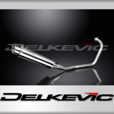 HONDA CBF125 2008-2015 Echappement Complet Silencieux 350mm Rond Inox