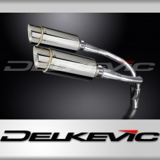 HONDA CB900F HORNET 2001-2009 Echappement HAUT Silencieux 200mm Rond Inox PISTE