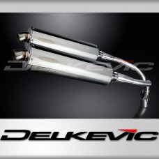 HONDA CB900F HORNET 2001-2009 Echappement HAUT Silencieux 450mm Ovale Inox