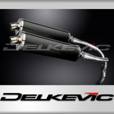 HONDA CB900F HORNET 01-09 Echappement HAUT Silencieux 450mm Ovale Carbone