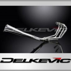 HONDA CB750K SOHC (1977-1978) Echappement Complet Inox 4-1 Megafone Classique