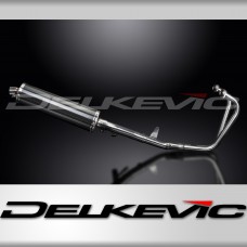 HONDA CB500 SPORT 1994-2003 Echappement Complet 2-1 Silencieux 450 Ovale Carbone