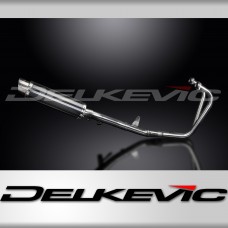 HONDA CB500 SPORT 1994-2003 Echappement Complet 2-1 Silencieux350mm Rond Carbone