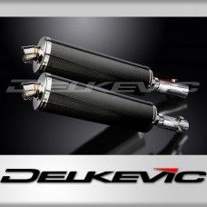 HONDA CB1300DC X-4 1997-2003 Echappement Silencieux 450mm Ovale Carbone