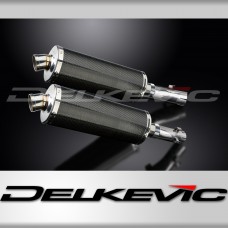 HONDA CB1300DC X-4 1997-2003 Echappement Silencieux 350mm Ovale Carbone