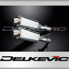 HONDA CB1300DC X-4 1997-2003 Echappement Silencieux 2x225mm Ovale Inox PISTE