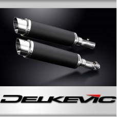 Honda CB1300DC X-4 1997-2003 Echappement KIT-Silencieux 350mm Rond Carbone