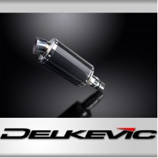 Royal Enfield Himalayan 410 2016-2024 Echappement Silencieux 225mm Ovale Carbone