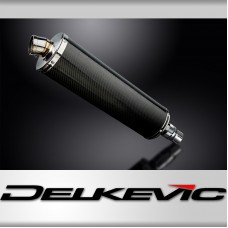 Royal Enfield Himalayan 410 2016-2024 Echappement Silencieux 450mm Ovale Carbone