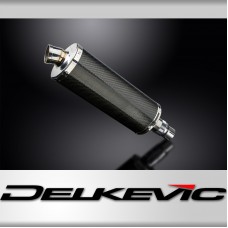 Royal Enfield Himalayan 410 2016-2024 Echappement Silencieux 350mm Ovale Carbone