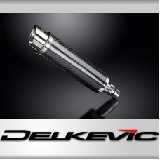 Royal Enfield Himalayan 410 2016-2024 Echappement Silencieux 350mm Rond Carbone