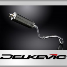 HONDA CRF250L 2017-2019 Echappement Complet Silencieux 350mm Ovale Carbone