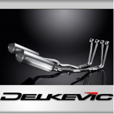 YAMAHA FJR1300 2006-2020 Echappement Complet 4-2 DECAT Pot 343mm X-Ovale TiTANE