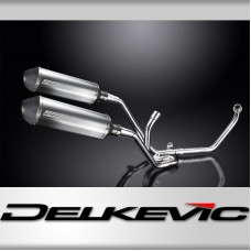 SUZUKI SV650 1998-2002 Echappement Complet 2-2 Silencieux 343mm X-Ovale TiTANE