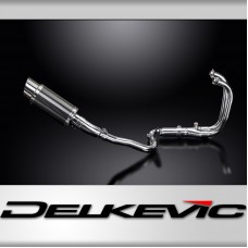 KAWASAKI VERSYS 300X 2017-2023 Echappement 2-1 Complet 200mm Rond Carbone PISTE