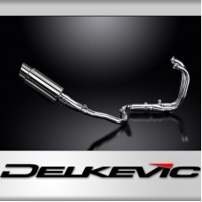 KAWASAKI VERSYS 300X 2017-2023 Echappement Complet 2-1 Pot 200mm Rond Inox PISTE