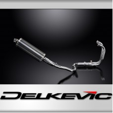 KAWASAKI VERSYS 300X 2017-2023 Echappement 2-1 Complet Pot 350mm Ovale Carbone