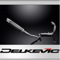 KAWASAKI VERSYS 300X 2017-2023 Echappement Complet 2-1 DECAT Pot350 Rond Carbone