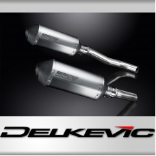 KAWASAKI Z1000 2007-2009 Echappement Silencieux 260mm X-Ovale TITANE