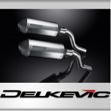 KAWASAKI Z1000SX 2010-19 TOURER Echappement Silencieux 260mm X-Ovale TITANE