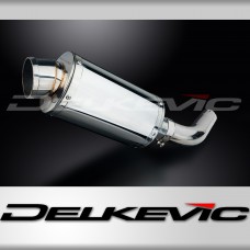 HONDA VFR800 1998-2001 Echappement Silencieux 225mm Ovale Inox PISTE