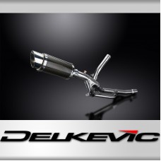 Suzuki DL650 V-Strom 17-23 Echappement DECAT Silencieux 200mm Rond Carbone PISTE