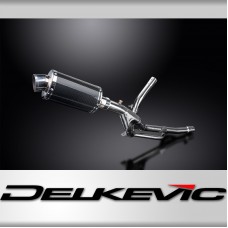 Suzuki DL650 V-Strom 17-23 Echappement DECAT Silencieux 200mm Rond Carbone PISTE